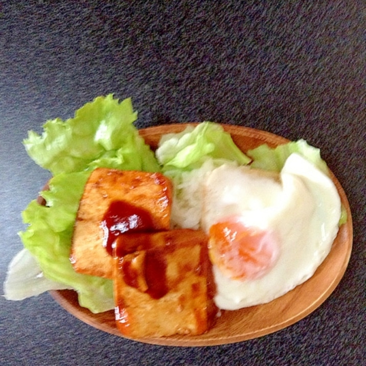 豆腐ロコモコ丼